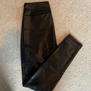 Black Leather Pants